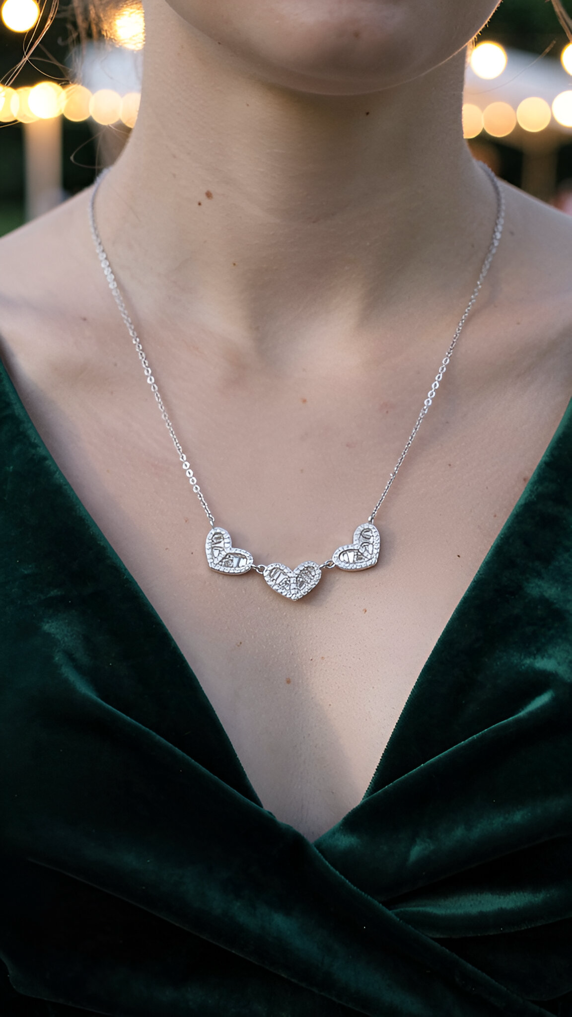 Triple heart chain
