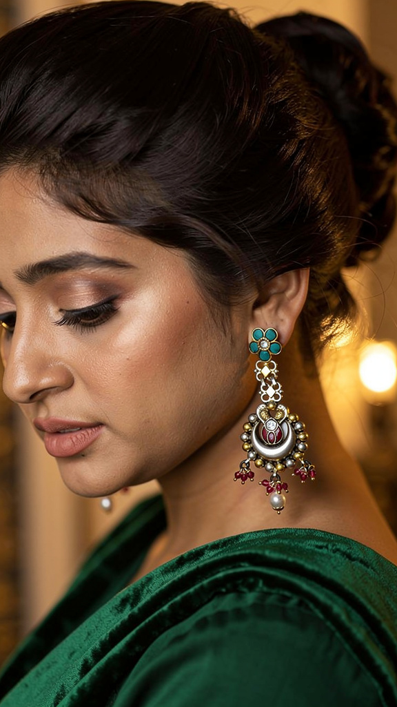 Turquoise bloom drops