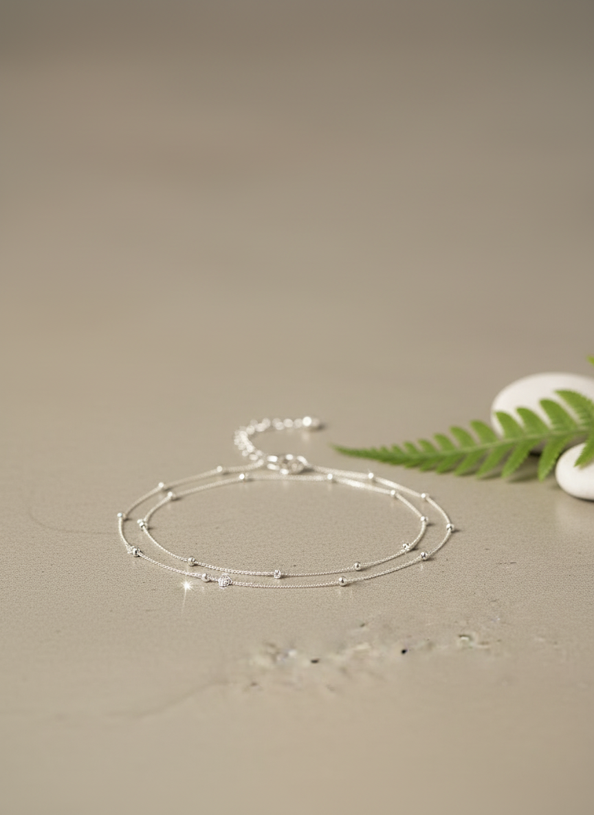 Small Ball Anklet