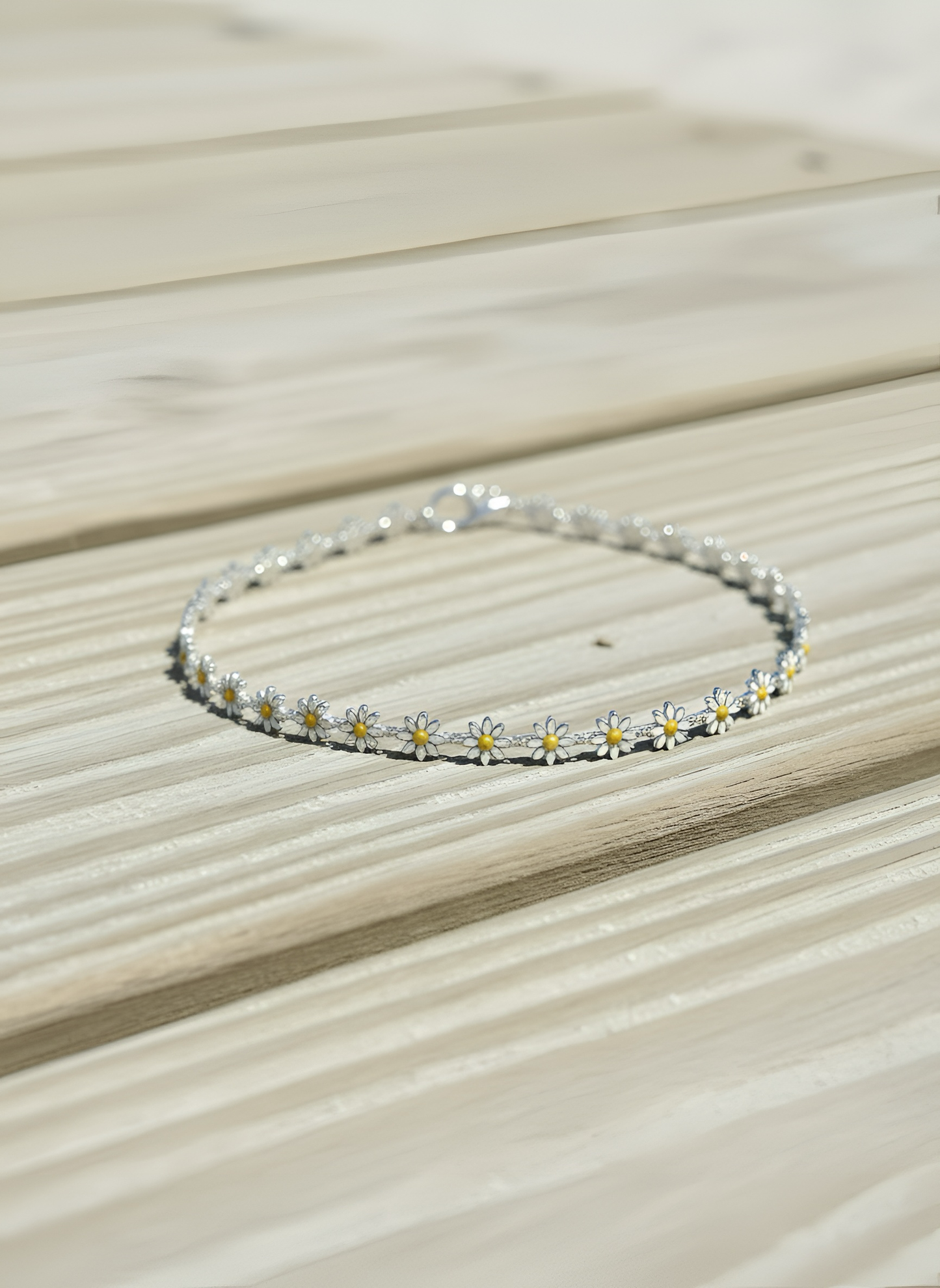 Sunflower Anklet