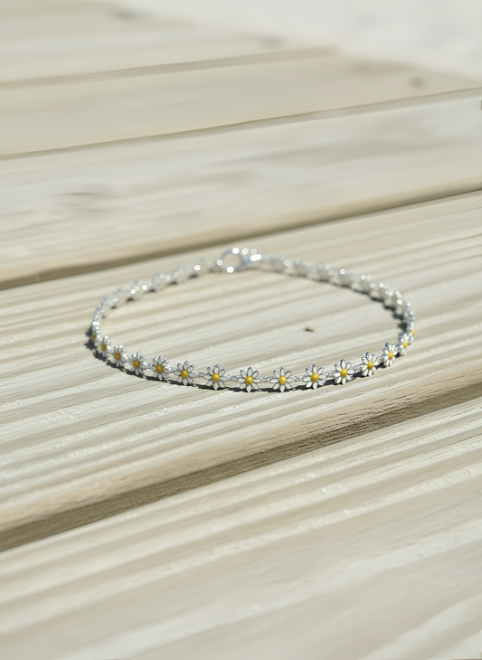 Sunflower Anklet