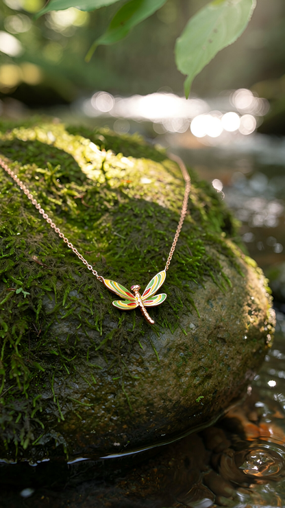 Butterfly blooming cable chain