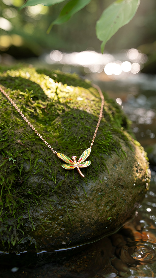 Butterfly blooming cable chain