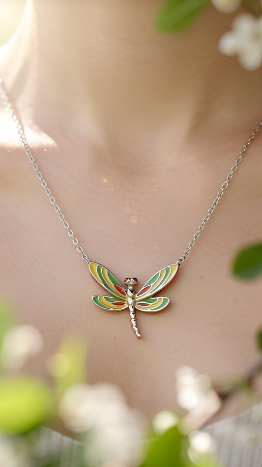 Butterfly blooming cable chain