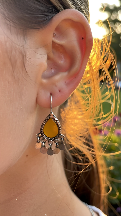 Yellow tear drop's