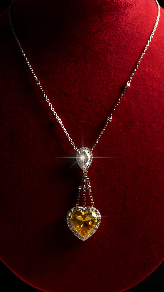 Golden heart glow set