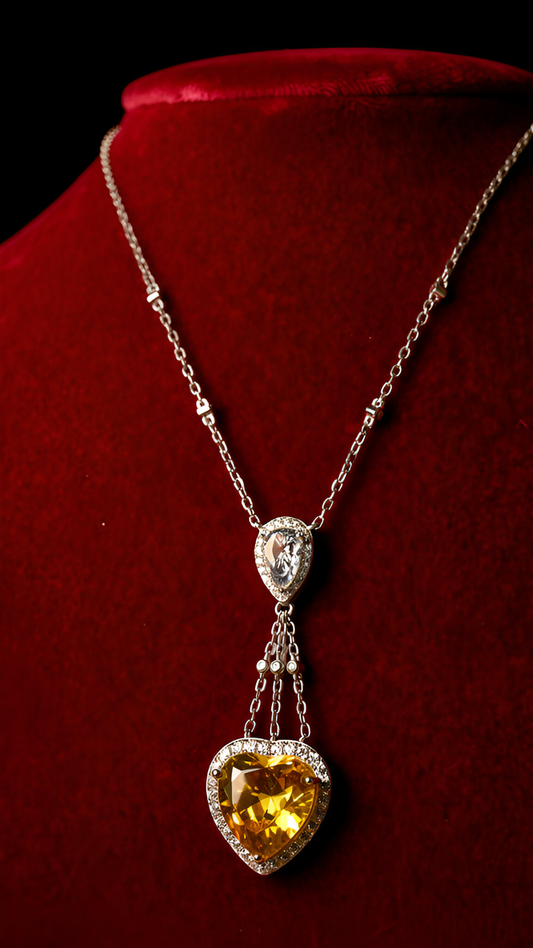 Golden heart glow set