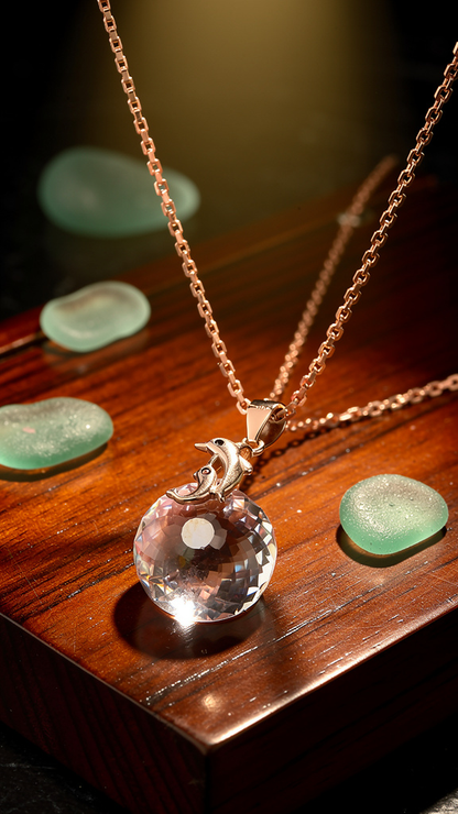Dolphin stone chain